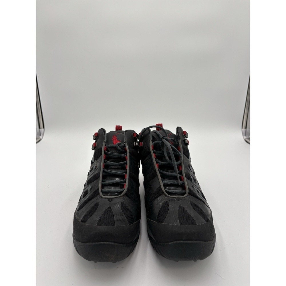 Polo Ralph Lauren Black Spielman Trail Shoes Hiking Ankle Shoes Mens 10.5